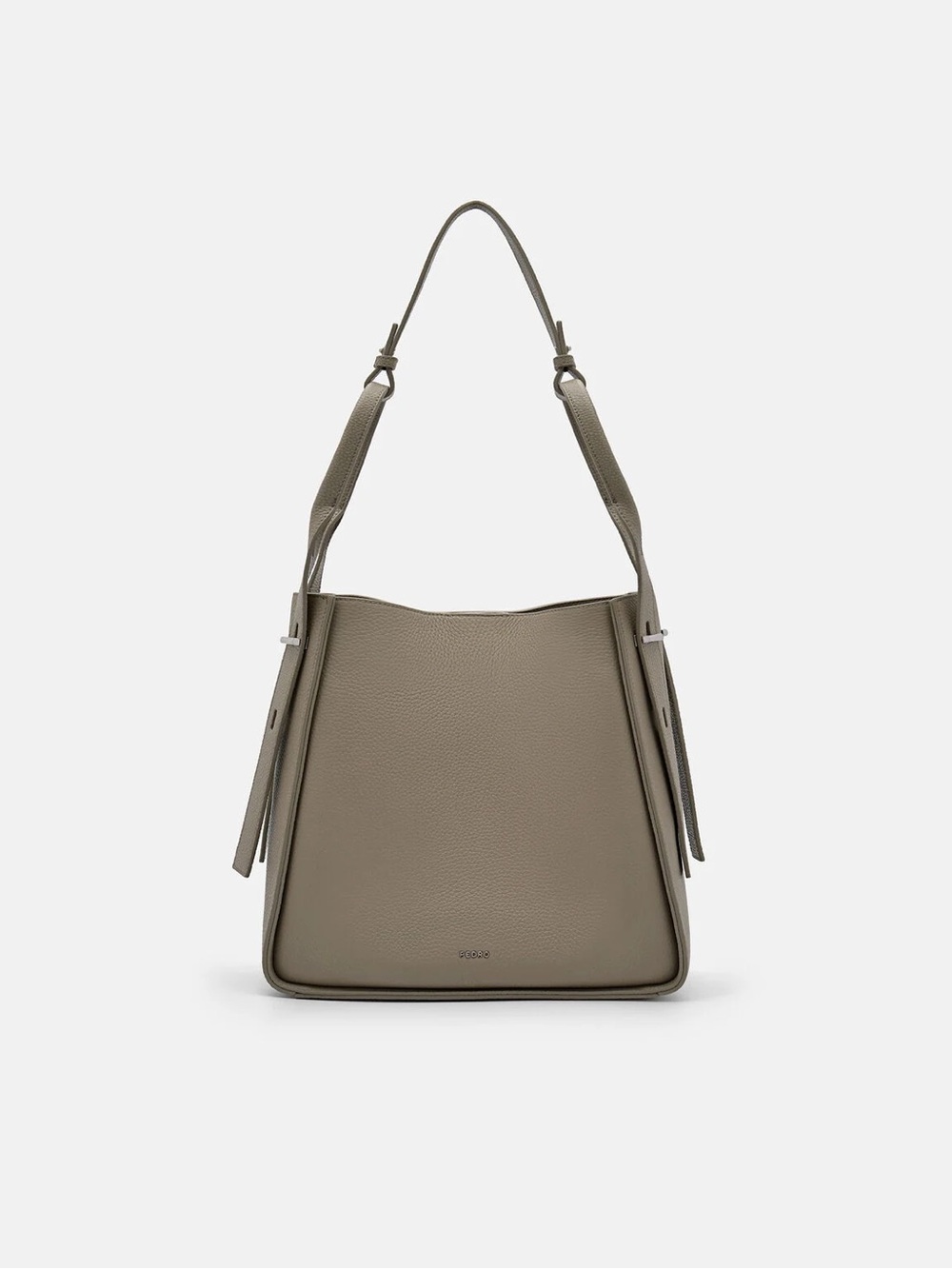 Pedro Demi hobo shoulder bag taupe